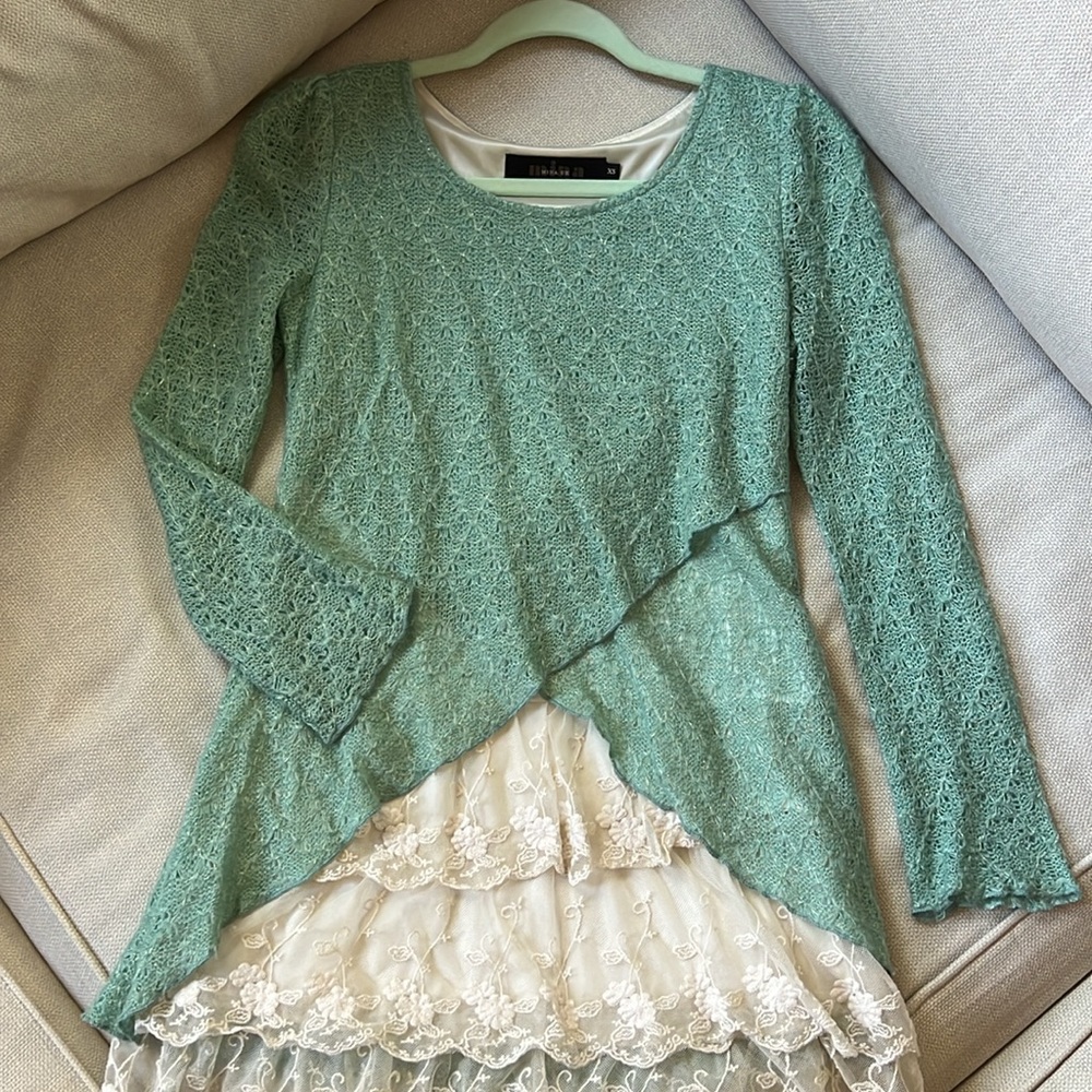 Modcloth Mina UK Lace Tunic